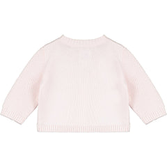 Baby Pink Knit Cardigan