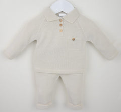 PEX Oliver Soft Knit Set Natural