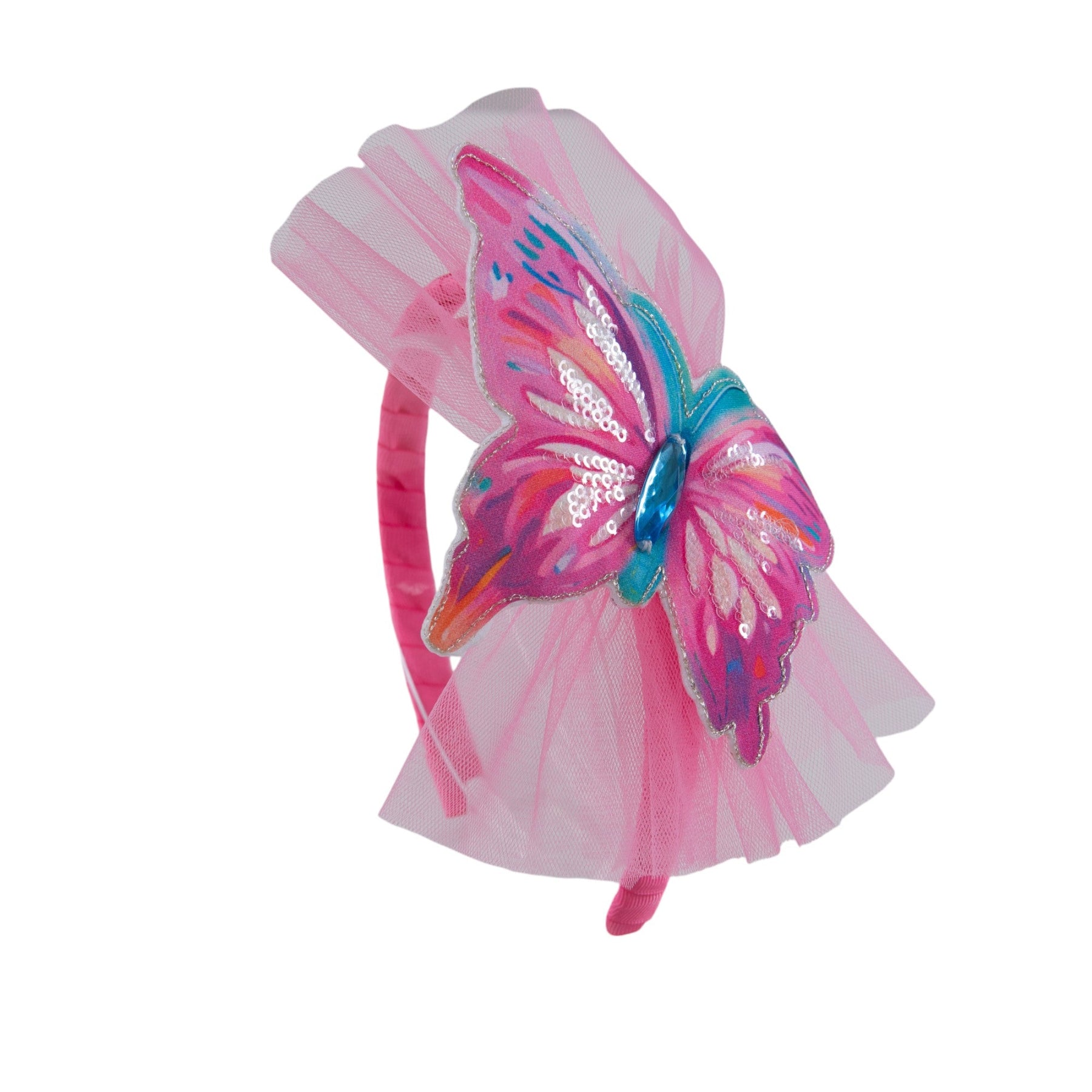 The DAGA Pink Paradise Butterfly Headband