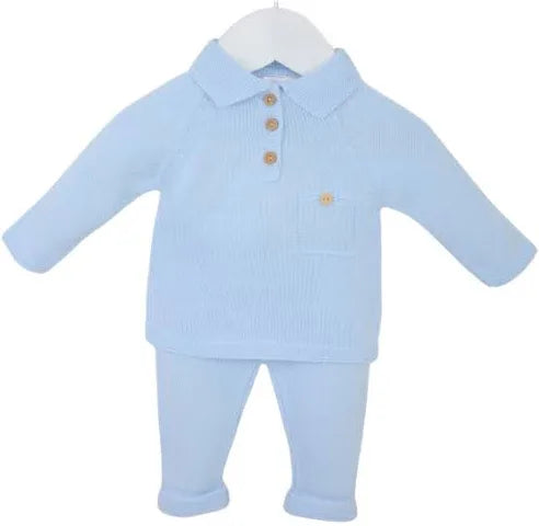 PEX Oliver Soft Knit Set Baby Blue