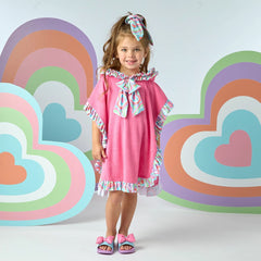 ADEE Bubbles Frill Poncho