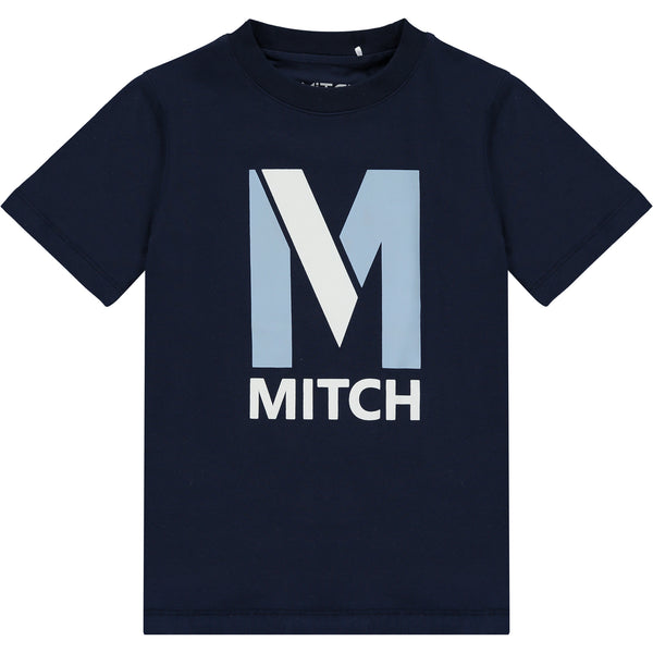 MiTCH Large Logo T-Shirt Navy