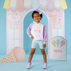 ADEE Pastel Parlour Stay on trend with the Sissy cycling short set.