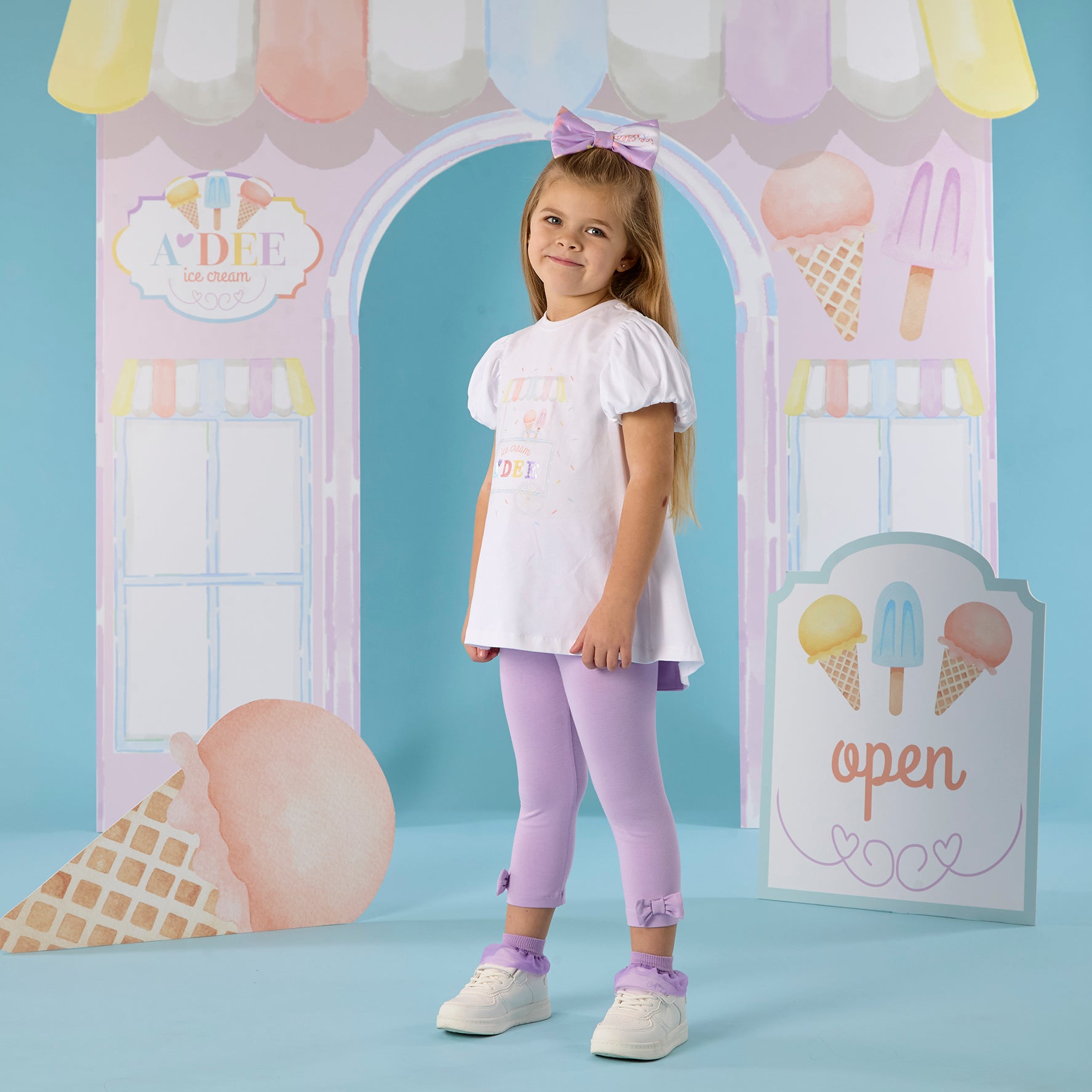 ADEE Ice Cream Cart Legging Set
