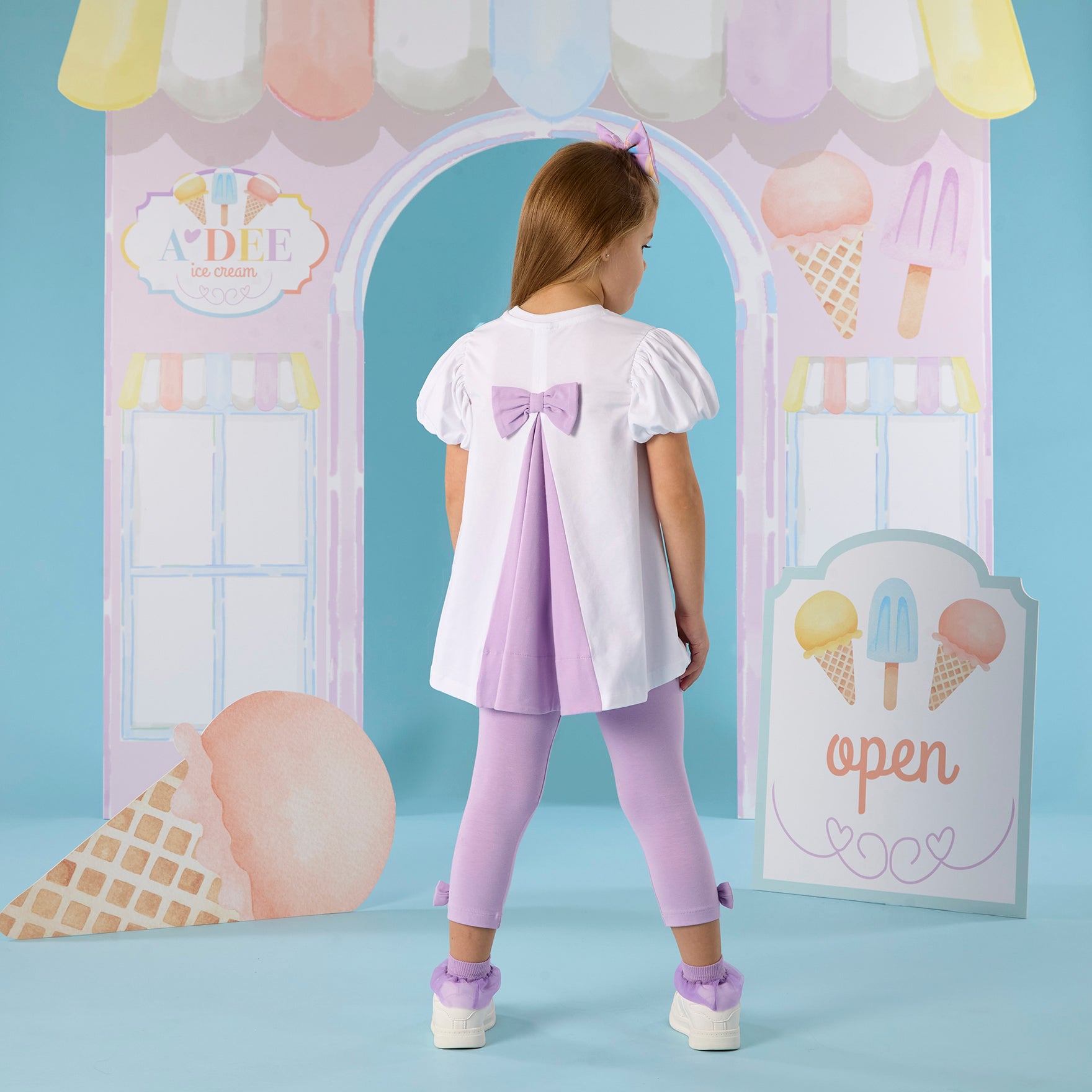 ADEE Ice Cream Cart Legging Set