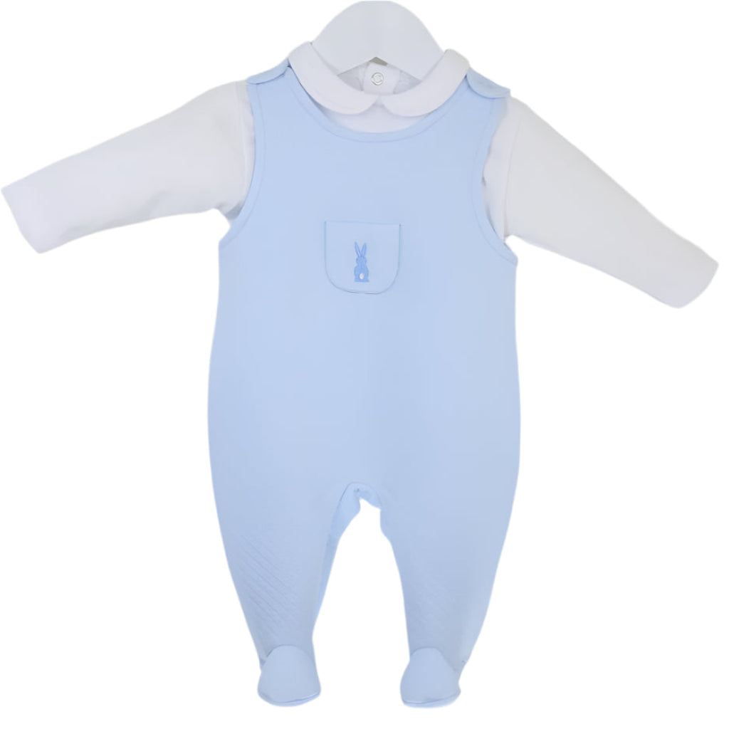 Baby Boys PEX Bunny Dungaree Set