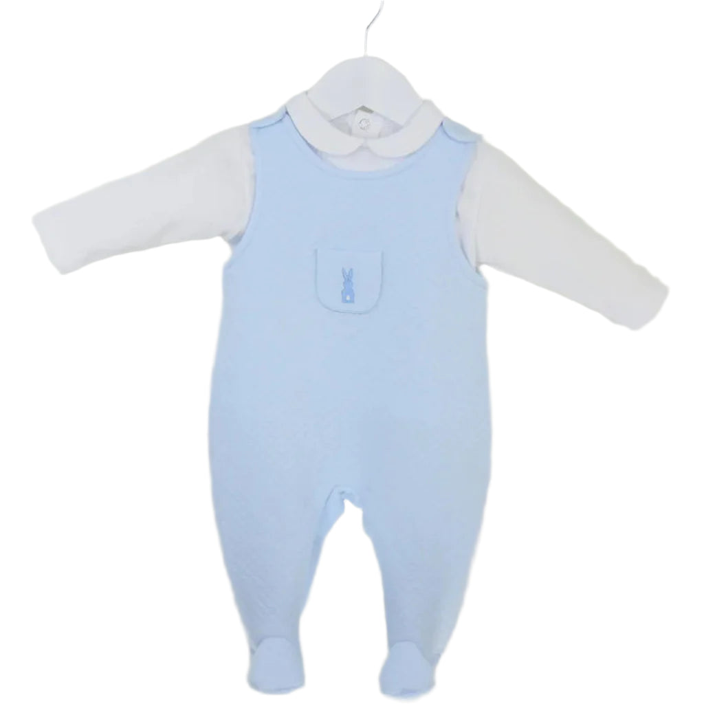 Baby Boys PEX Bunny Dungaree Set