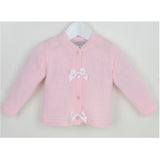 PEX Bow Cardigan Pink