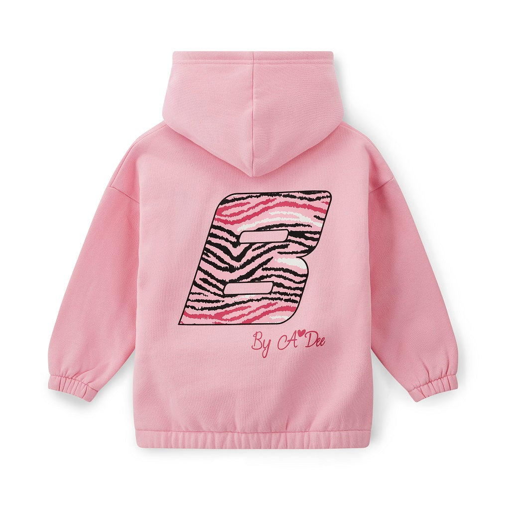 BONINI Sparkle Oversized Hoodie Pink