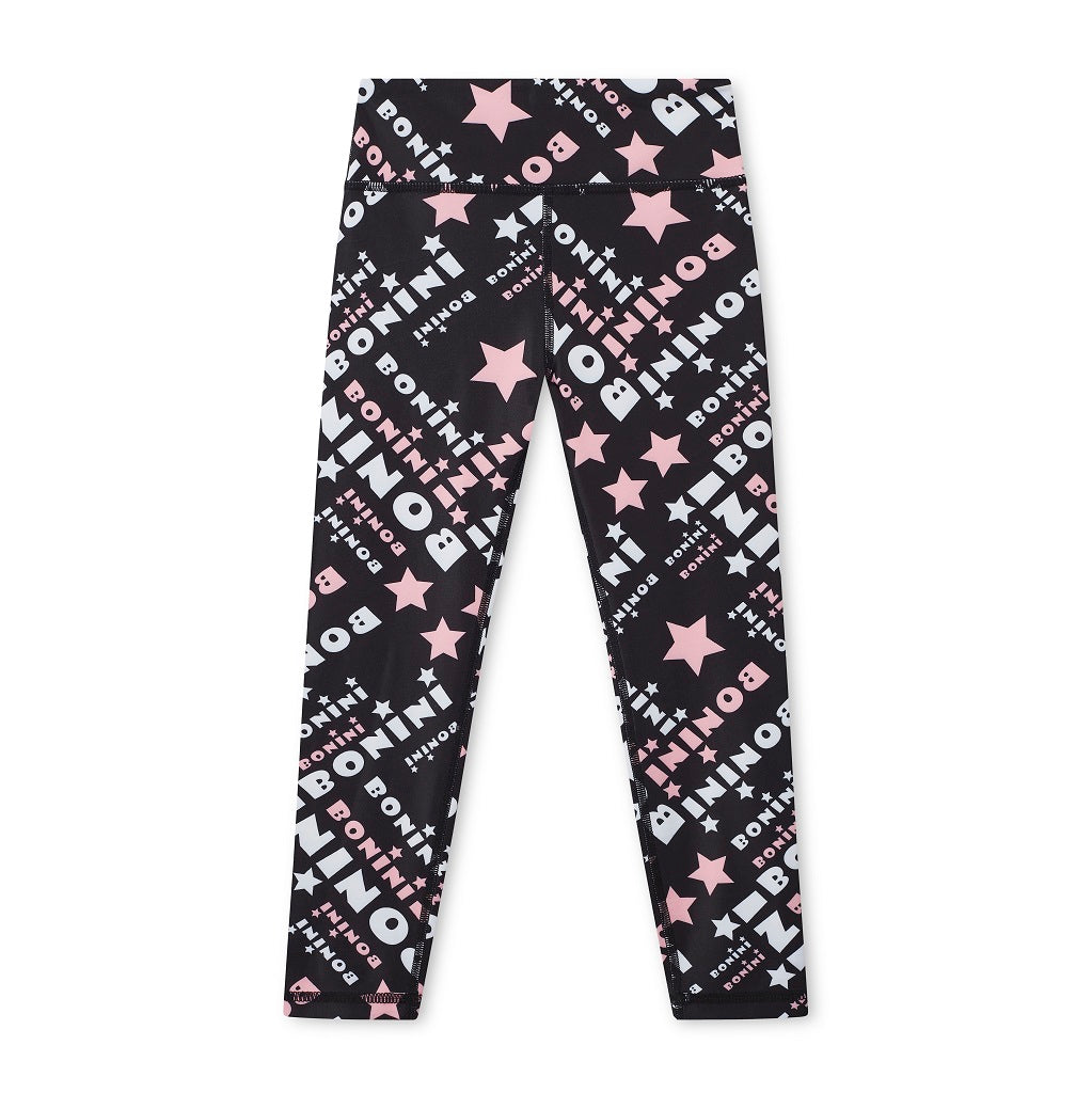 BONINI Printed Sports Leggings Black