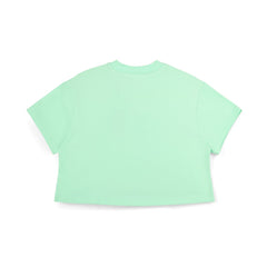 BONINI Shine Crop Logo T-Shirt