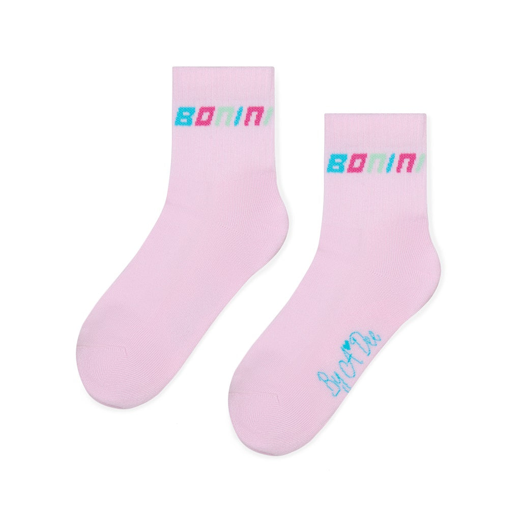 BONINI Twirl Pink Sport Socks
