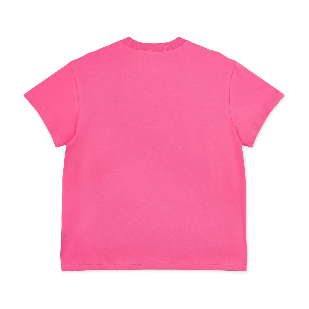 BONINI by ADee The Dynamic oversized t-shirt features a printed large 'B' logo on the front. Coming in two cool colourways. Hot Pink
