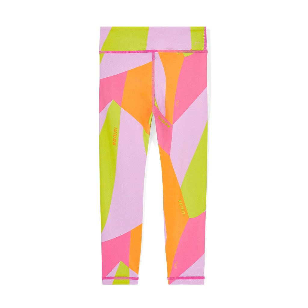 BONINI by ADee The Sprint leggings feature a fresh all-over logo print and are finished with a branded elasticated waistband. Hot Pink