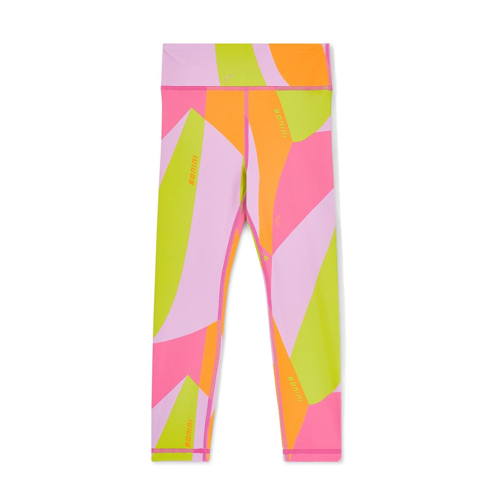 BONINI by ADee The Sprint leggings feature a fresh all-over logo print and are finished with a branded elasticated waistband. Hot Pink