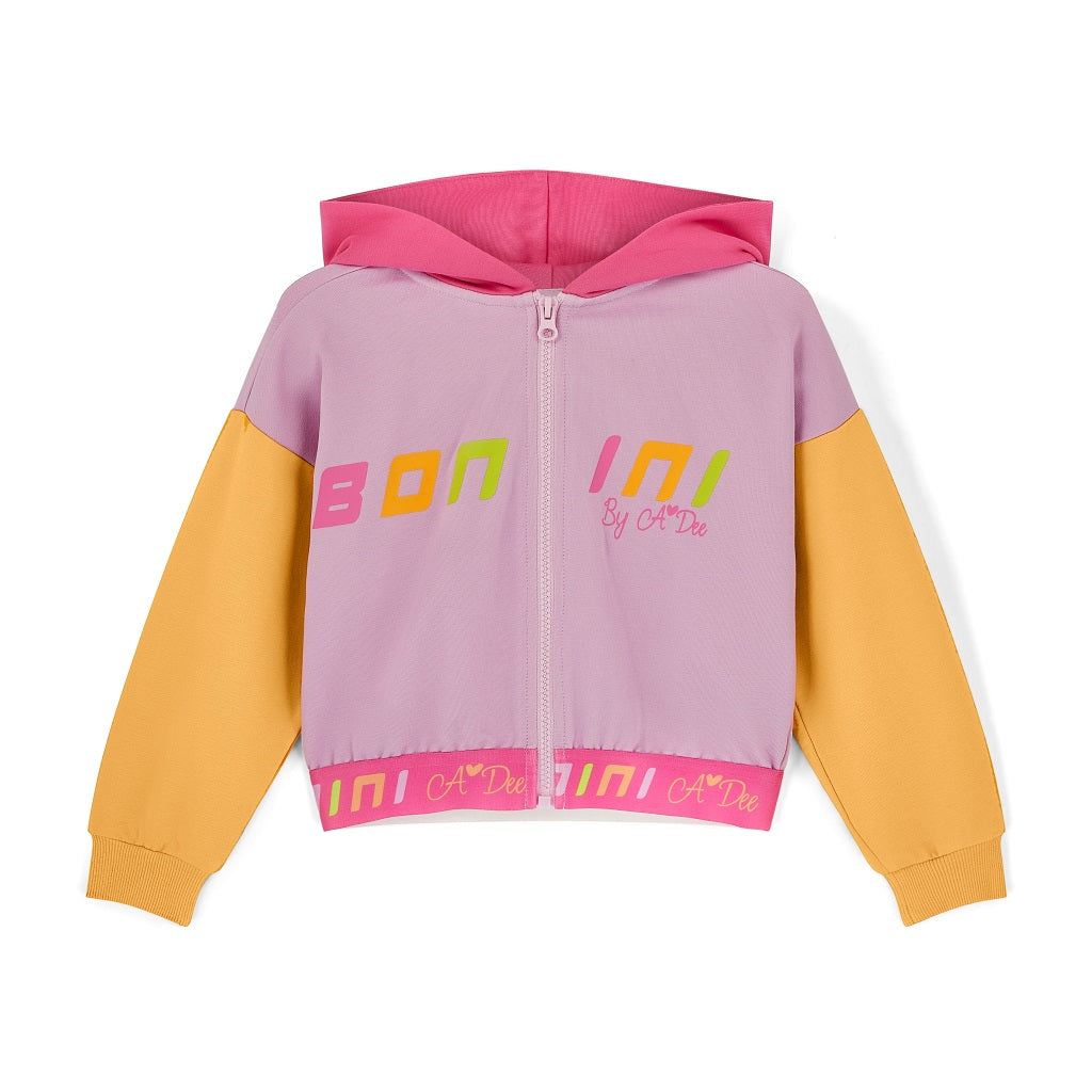 BONINI Vibe Colourblock Logo Zipper