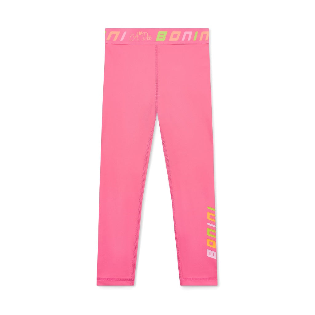 BONINI by ADee The Inspire leggings are available in two colours and feature tape waistband and branding on the leg.