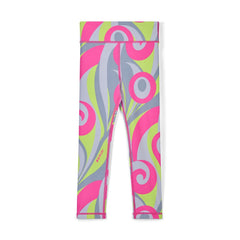 BONINI by ADee The Sprint leggings feature a cool all-over swirl print and are finished with a branded elasticated waistband. Hot Pink
