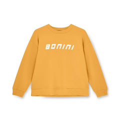 BONINI by ADee The Aspire sweatshirt, features a printed logo artwork. Made from super soft cotton sweat, it features an oversize design. Florida Orange
