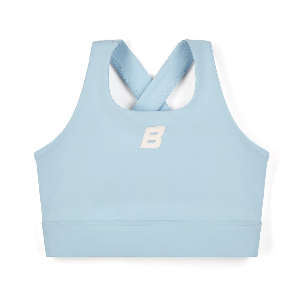 BONINI Aspire Crop Sport Top Sky Blue