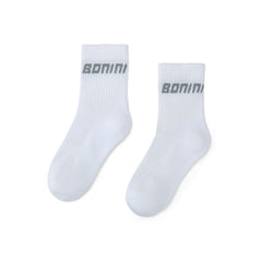 BONINI by ADee The perfect finishing touch to the look, the Aspire Socks combine comfort with sporty style. Designed in a soft, breathable fabric and finished with signature Bonini branding, they’re ideal for everyday wear. Grey Mist