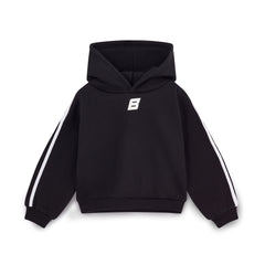 BONINI by ADee The Revive Hoodie features a relaxed fit with a cropped silhouette. Finished with signature Bonini branding, it’s perfect for layering or pairing with matching pieces for an effortless everyday look. Black