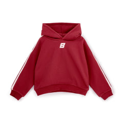 by ADee The Revive Hoodie features a relaxed fit with a cropped silhouette. Finished with signature Bonini branding, it’s perfect for layering or pairing with matching pieces for an effortless everyday look. Burgundy