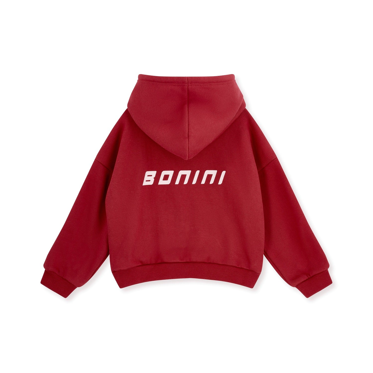 by ADee The Revive Hoodie features a relaxed fit with a cropped silhouette. Finished with signature Bonini branding, it’s perfect for layering or pairing with matching pieces for an effortless everyday look. Burgundy
