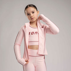 BONINI by ADee The Revive Zipper is designed with a fitted silhouette and clean panel detailing. Finished with signature Bonini branding, it’s ideal for both active days and off-duty styling.&nbsp;Light Pink