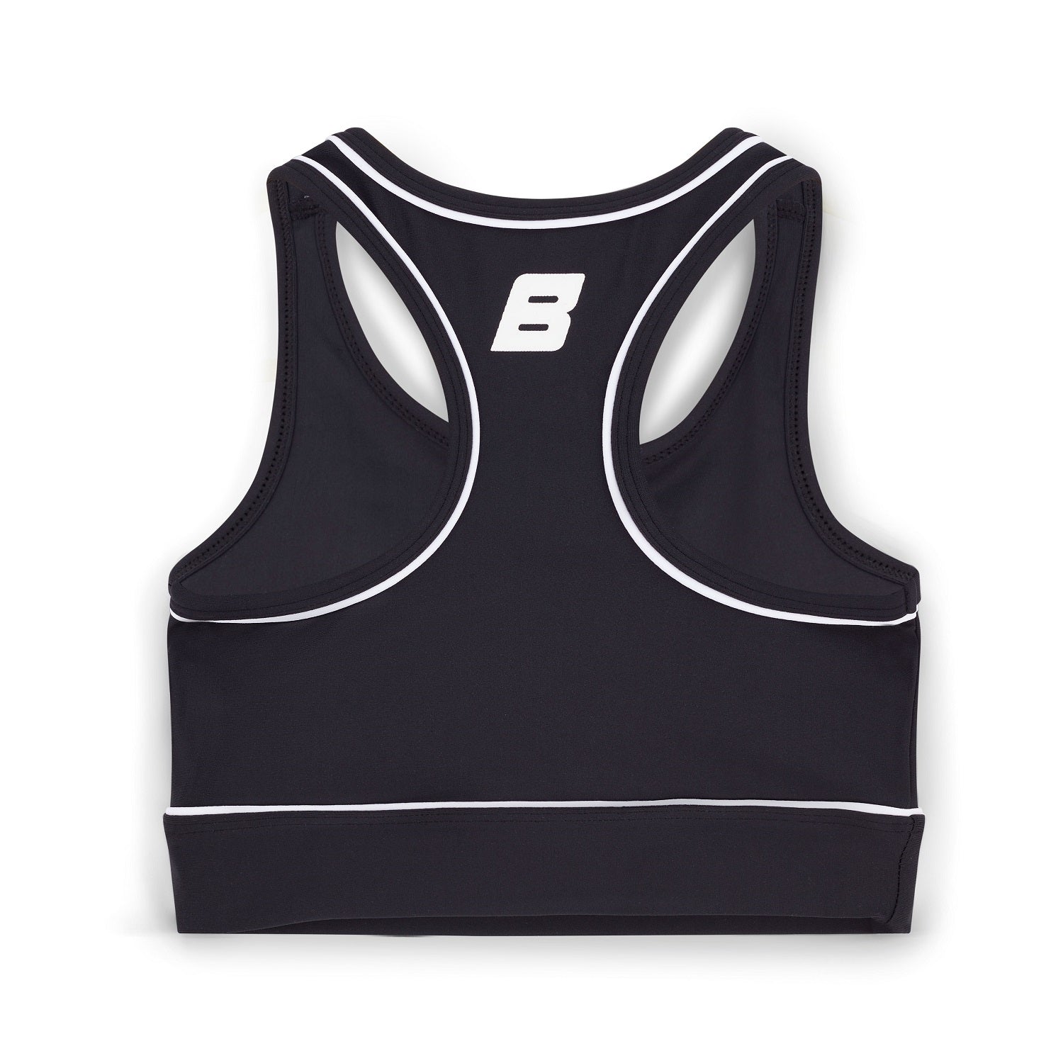 BONINI by ADee A sporty staple with a clean finish, the Revive Vest Top offers a comfortable, fitted shape. Finished with signature Bonini detailing. Black