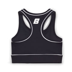 BONINI by ADee A sporty staple with a clean finish, the Revive Vest Top offers a comfortable, fitted shape. Finished with signature Bonini detailing. Black