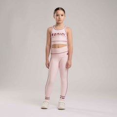 BONINI by ADee A sporty staple with a clean finish, the Revive Vest Top offers a comfortable, fitted shape. Finished with signature Bonini detailing. Light Pink