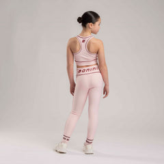 BONINI by ADee A sporty staple with a clean finish, the Revive Vest Top offers a comfortable, fitted shape. Finished with signature Bonini detailing. Light Pink