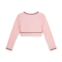 BONINI by ADee The Revive Long Sleeve Crop Top features a cropped fit with a comfortable feel. Finished with Bonini branding, it’s perfect for &nbsp;pairing with matching pieces. Light Pink