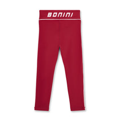 BONINI by ADee Designed for comfort and style, the Revive Leggings feature a streamlined fit with an elasticated waistband. Finished with signature Bonini branding. Burgundy