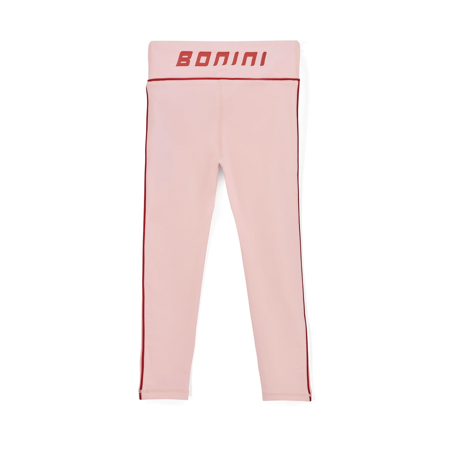 BONINI by ADee Designed for comfort and style, the Revive Leggings feature a streamlined fit with an elasticated waistband. Finished with signature Bonini branding. Light Pink