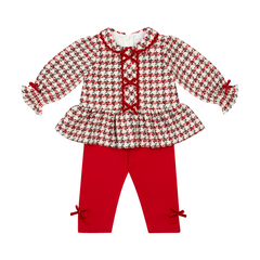 Chic by Deolinda Red Legging Set