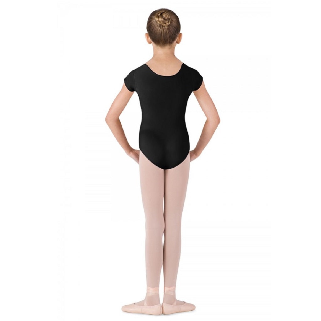 BLOCH Djour Short Sleeve Leotard Black