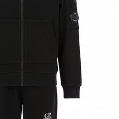 C.P. COMPANY Boys Digital Black Tracksuit