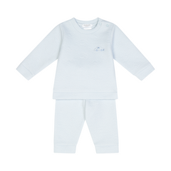 Deolinda Matt Collection. Pale Blue Dungaree Set