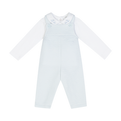 Deolinda Matt Collection. Pale Blue Dungaree Set