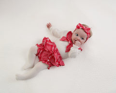LITTLE A KATY Check Jam Pant Set