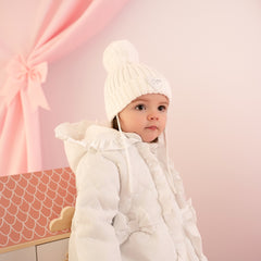 LITTLE A KAMILA Lurex Pom Hat