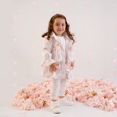 Little A ABBIE Hooded Jacket with Bows