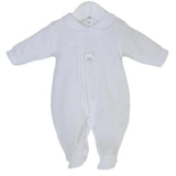 PEX Bear Sleepsuit White