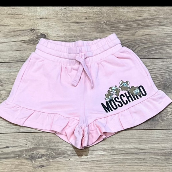 Girls Moschino Teddy Bear Shorts
