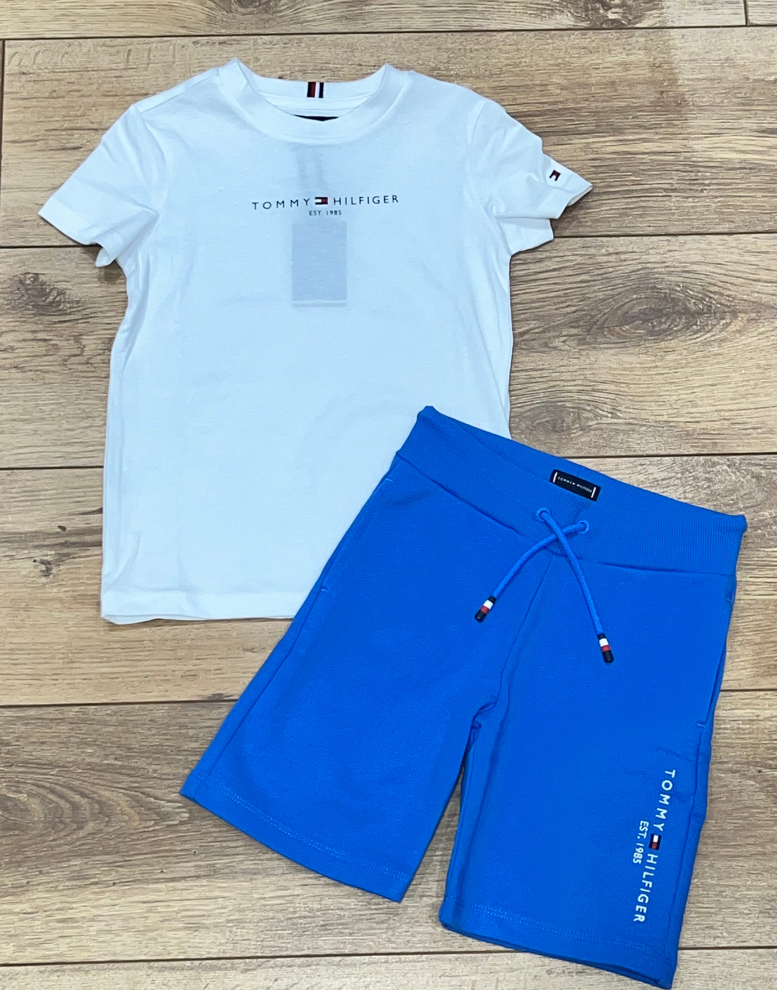 TH Essential Shorts Set Blue