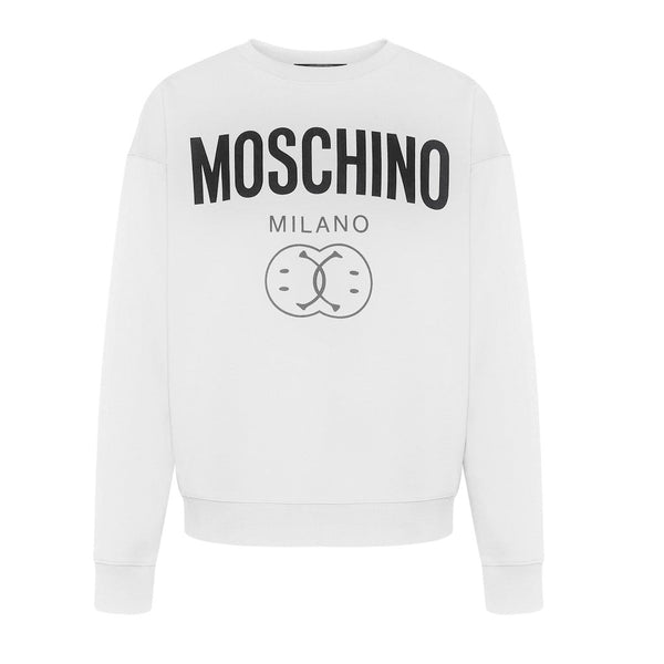 Kids Moschino Double Smiley Tracksuit Grey