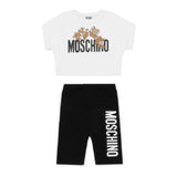 Girls Moschino T-Shirt Cyling Shorts Set