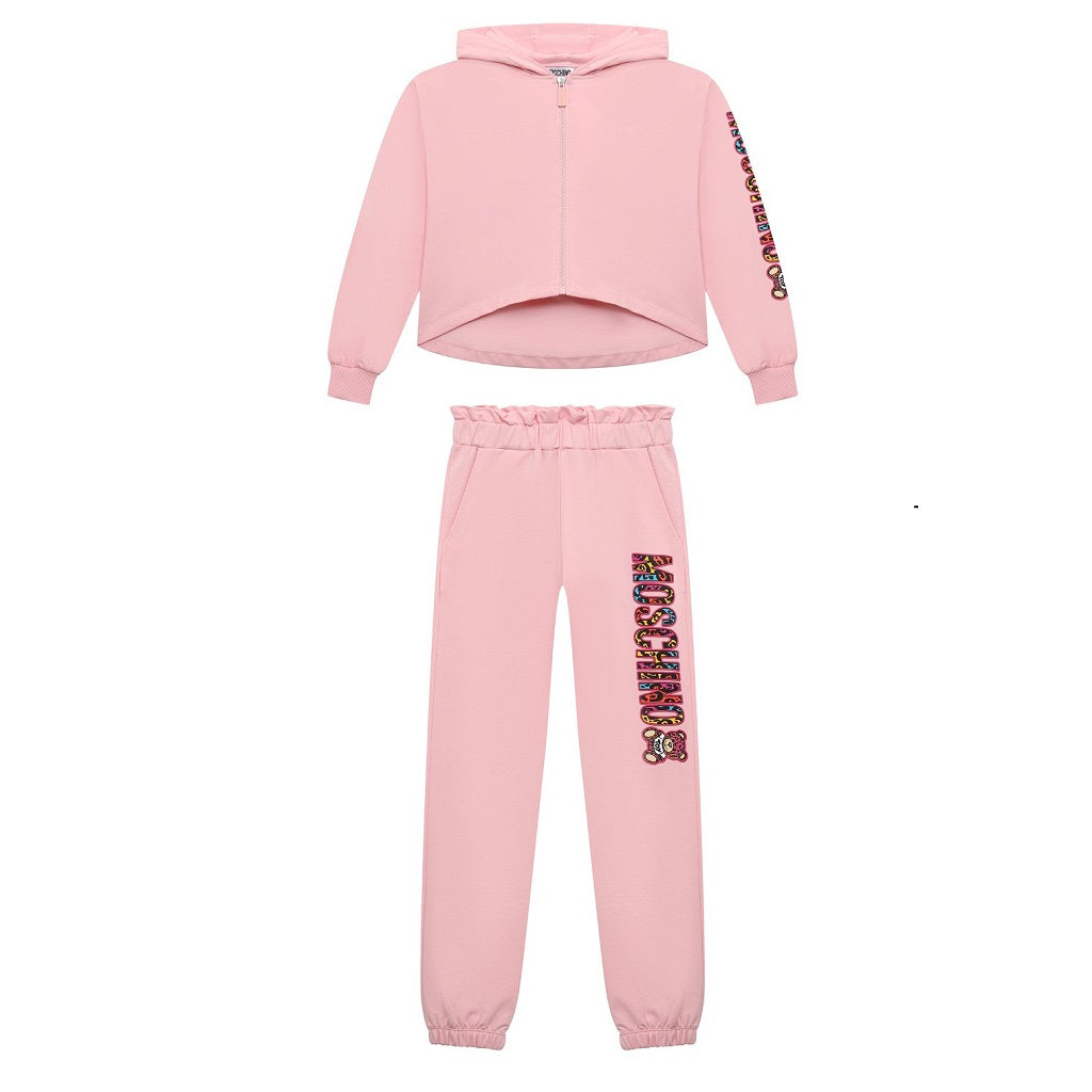 Girls Moschino Hooded Tracksuit